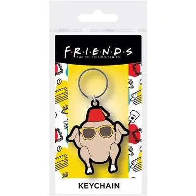 Porte-clés friends turkey pvc